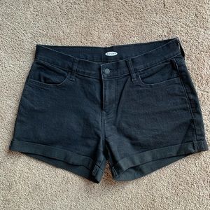 Old Navy Black Jean Shorts